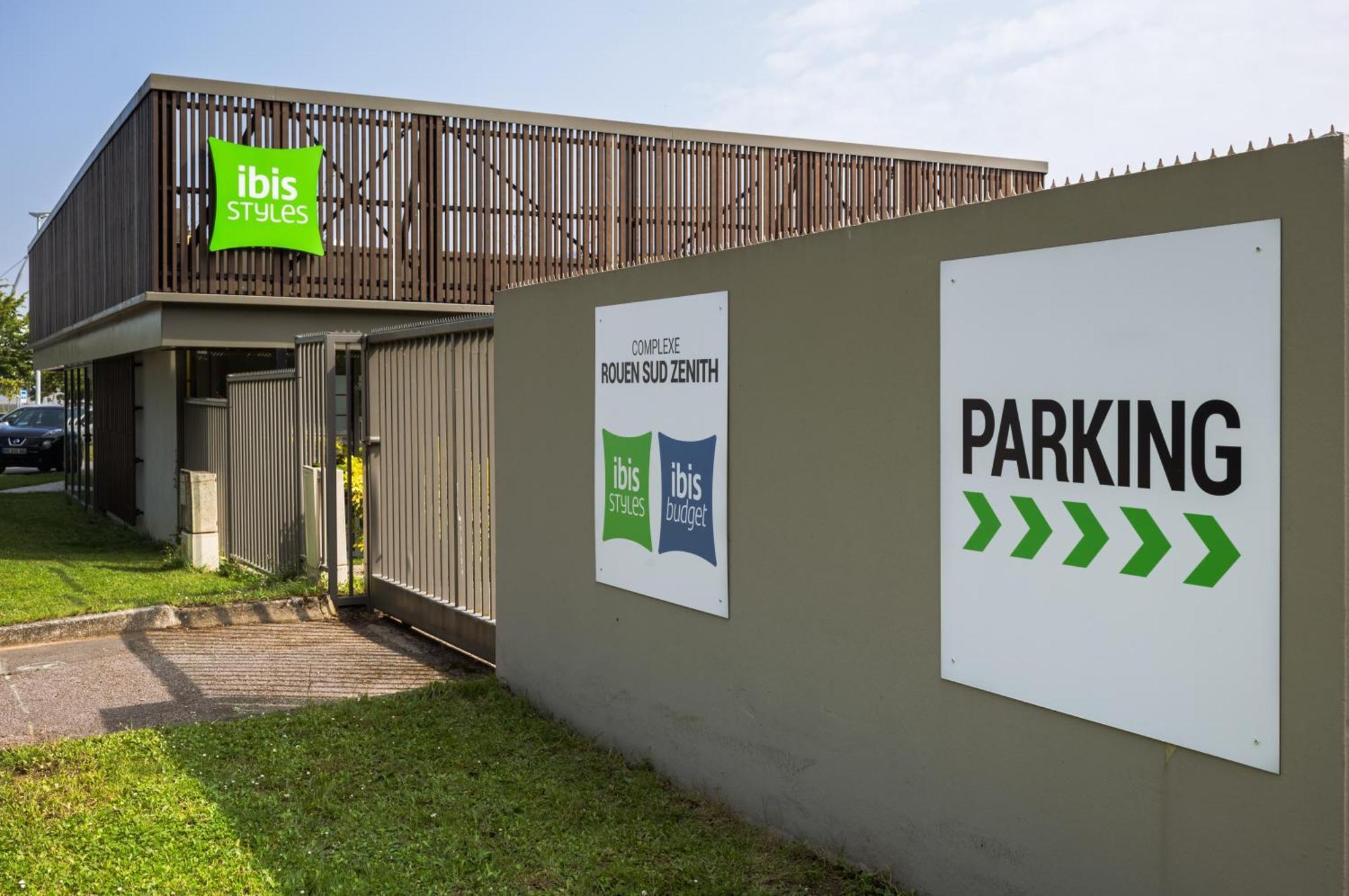 Hotel IBIS STYLES Rouen Parc Expos Zenith Saint-Étienne-du-Rouvray Exterior foto